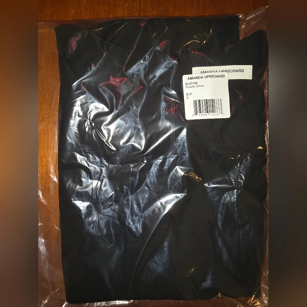 New! Amanda Uprichard x Revolve Black Puzzle Mini Dress - Sz Small Retails $229! - Picture 7 of 14